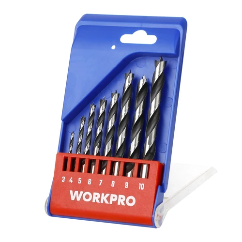 Workpro WP402017 Set burghie pentru lemn 8buc (3-10) 