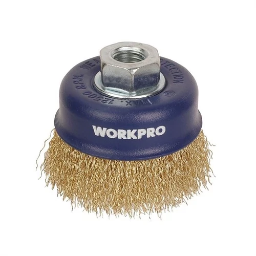 Workpro WP407022 Perie cupa din cupru 75mm M14 