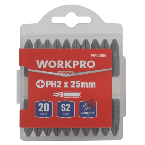 Workpro WP408004 Capete bituri 25mm PH2 20buc/pac
