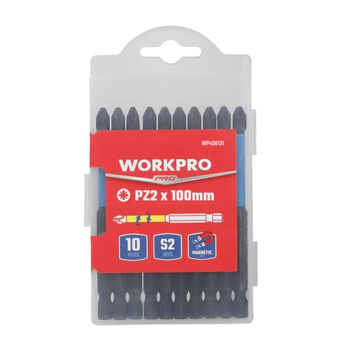 Workpro WP408131 Capete bituri impact 100mm PZ2 10buc/pac