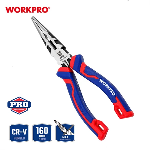 Workpro WP231020 Cleste cu varf plat Cr-V 160 mm