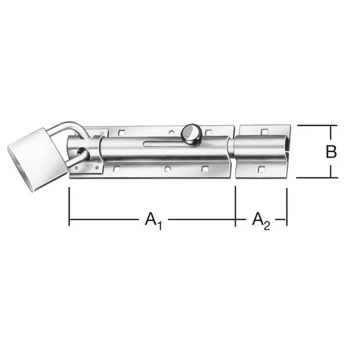 Vormann 10104130 Zavor poarta prindere lacat 130/40x43.5 mm