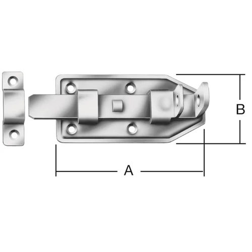 Vormann 10105140 Zavor aplicat pentru lacat 140x56 mm