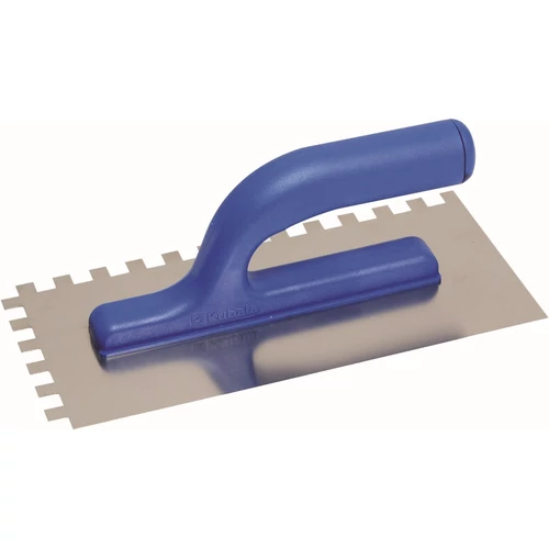 Bautool 0404 Gletieră inox cu zimți 8x8 mm