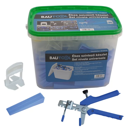 Bautool 1501205100 Set nivela cu pana  1mm /0-12mm