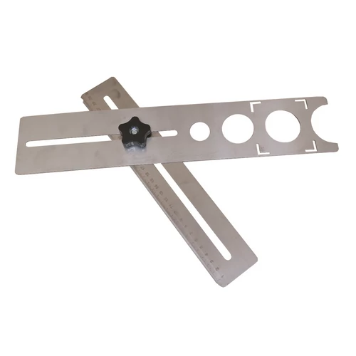 Bautool 4001622500 Sablon metalic pentru gauri si orificii tevi