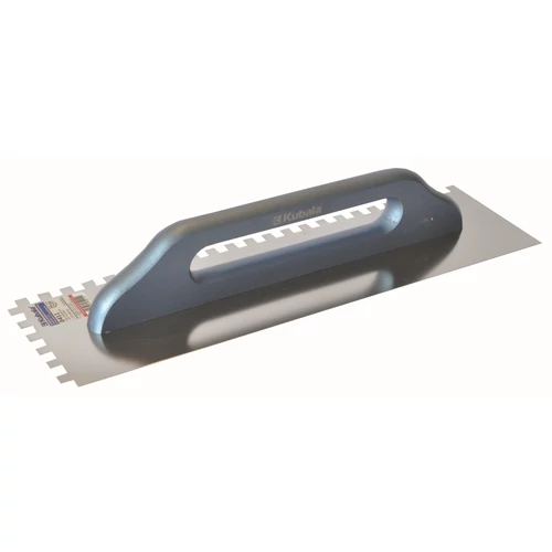 Bautool 0412 Gletieră elvețiană inox cu zimți 12x12 mm