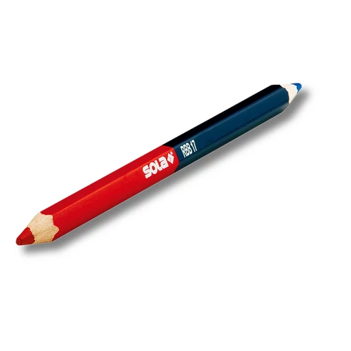 Sola 66023520 Creion tamplarie dublu rosu-albastru, 170 mm, Sola tip RBB 17 