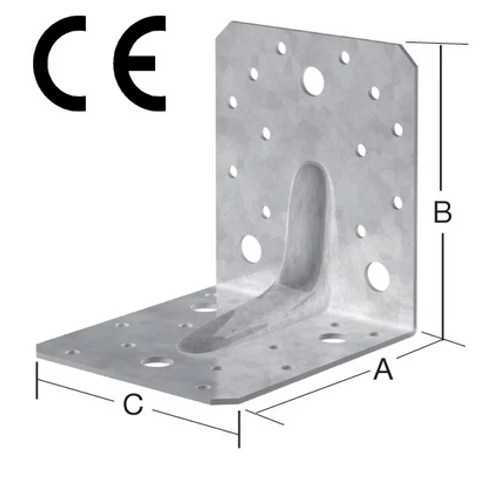Vormann 70931000 Vinclu de imbinare cu nervura 70x70x55 mm