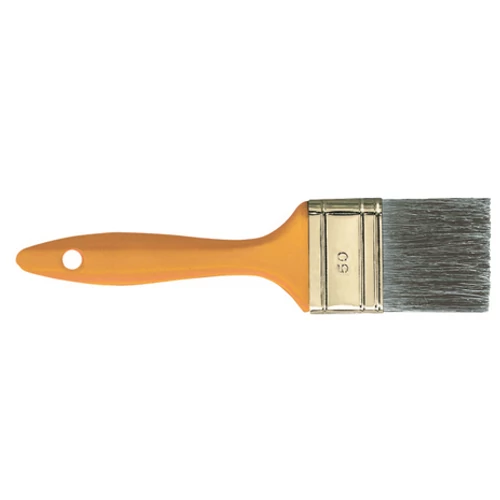 Bautool 81433001 Pensula plata cu maner plastic, pentru lacuri pe baza de apa, 30 mm