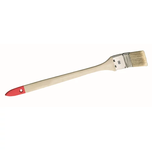 Bautool 81663510 Pensula plata pentru calorifer, maner lemn, par deschis, 35 mm
