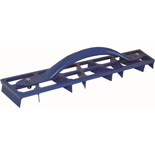 Bautool 9299 Gletiera aluminiu cu lame de otel pentru razuit, 450×90mm ,(8 lame), vopsit