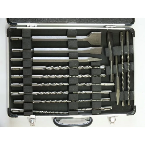Makita D-19180 Set burghie si dalti SDS-PLUS, 17 piese