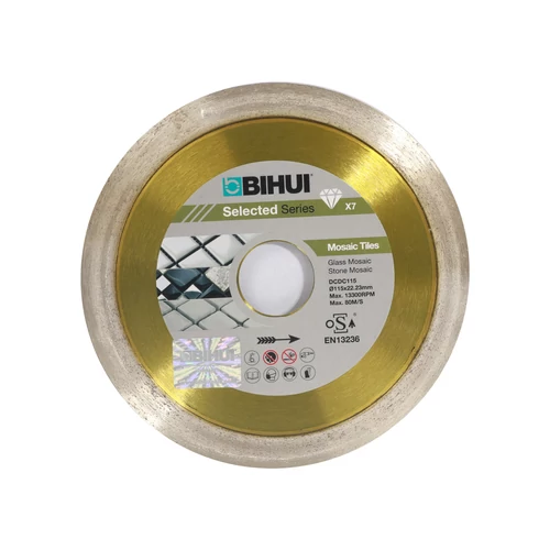 Bihui DCDC115 Disc diamantat pentru mozaic 10/115/1,2 mm