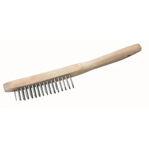 Bautool 93400610 Perie sarma cu 6 randuri si maner de lemn