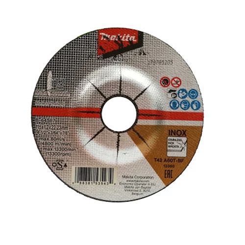 Makita B-64593 Disc taiere inox, metal 125x1.2x22.23 mm