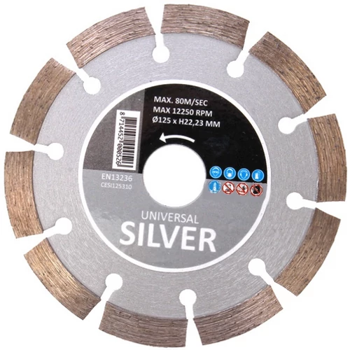 Hikoki CESI115310 Disc diamantat segmentat 115 mm Silver