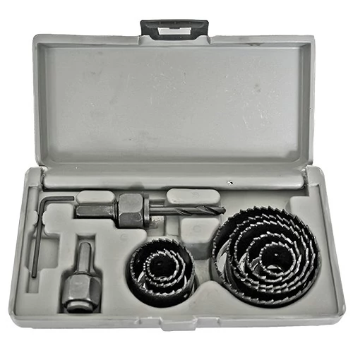 Bautool E0409A Dispozitiv ajustabil de gaurit gips-carton, 11 piese
